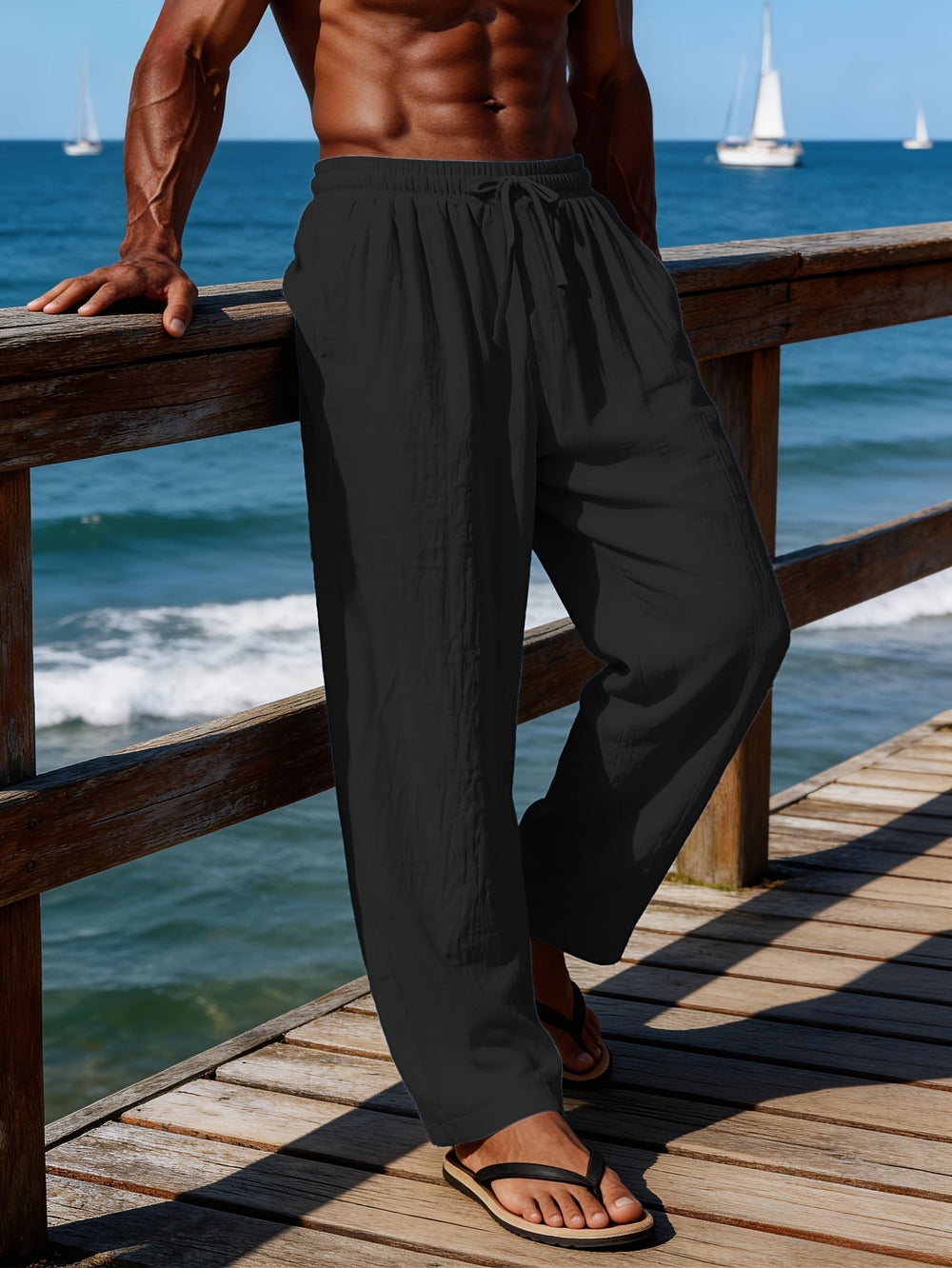 Diego | Pantalón Relajado con Cordón