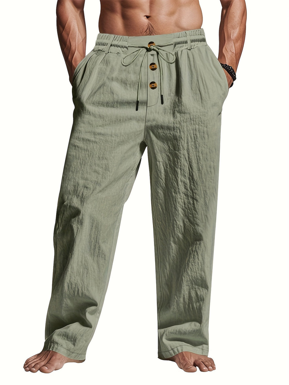 Diego | Pantalón Relajado con Cordón Ajustable