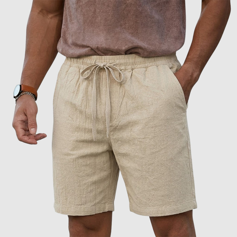 Diego | Short de Playa con Cordón de Aire Ligero