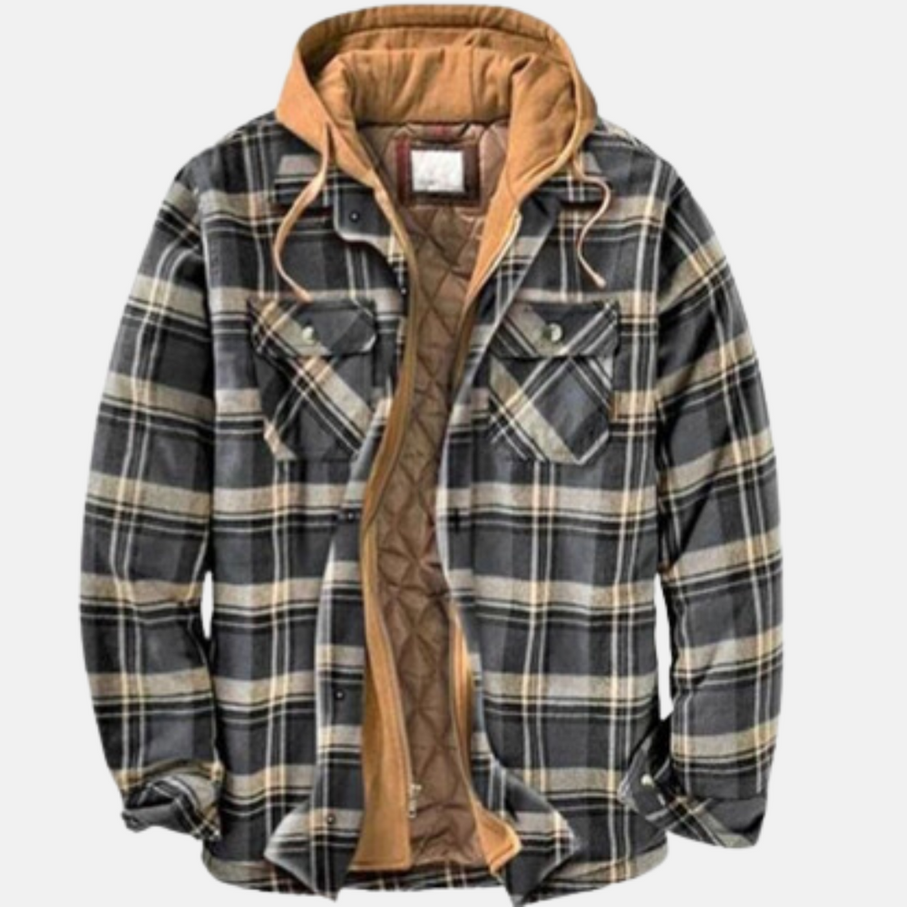 Emiliano | Chaqueta de Cuadros con Botones