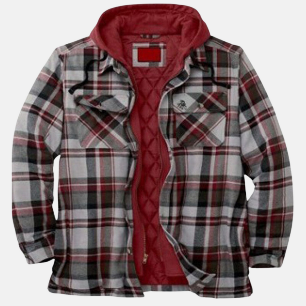 Emiliano | Chaqueta de Cuadros con Botones