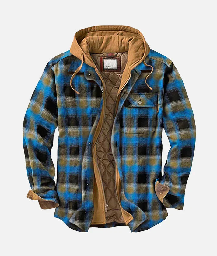 Emiliano | Chaqueta de Cuadros Estilo Patchwork