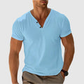 Emiliano | Playera Henley Ligera y Fresca