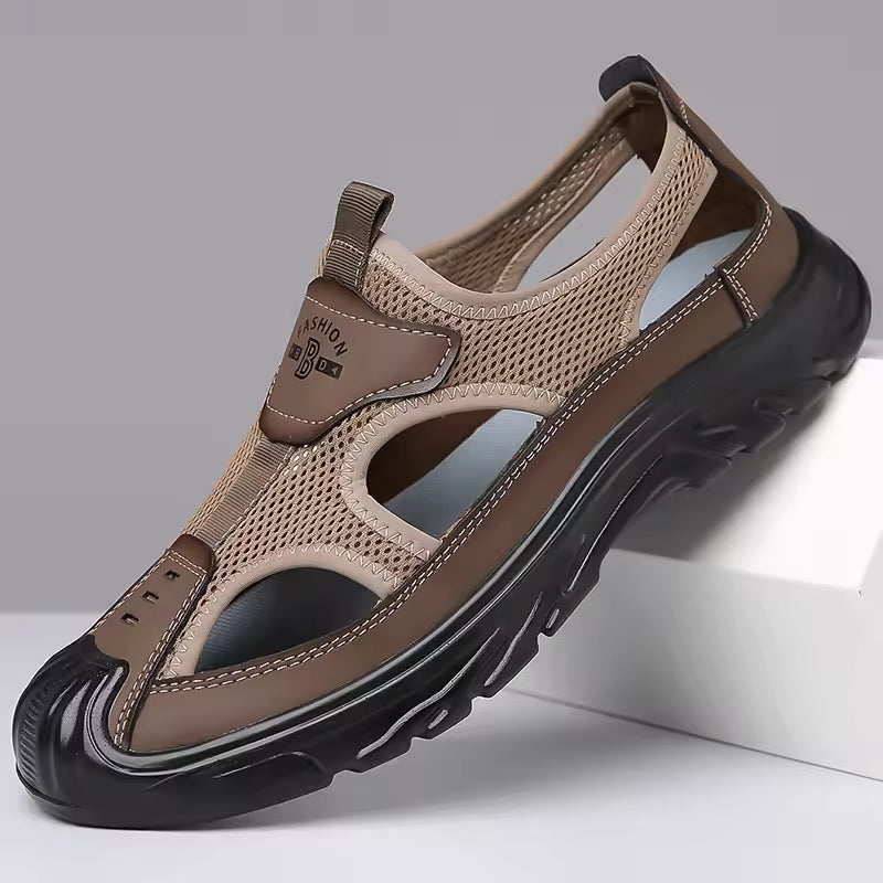 Emiliano | Sandalias Cerradas de Fácil Ajuste
