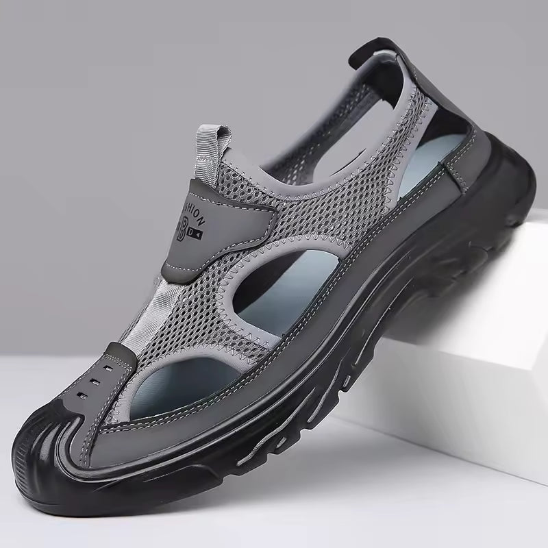 Emiliano | Sandalias Cerradas de Fácil Ajuste