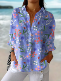 Felicia | Blusa Floral de Vuelo Ligero