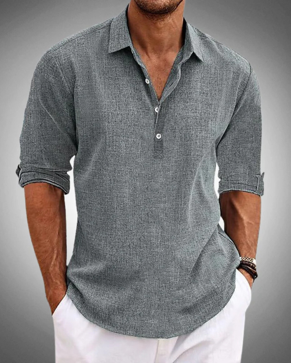 Fernando | Camisa Clásica de Botones Refinada