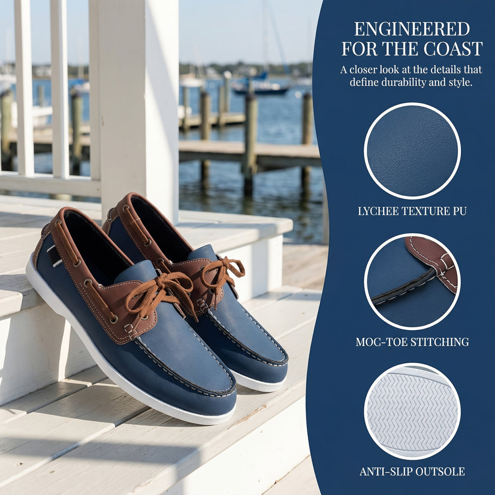 Gael | Zapatos Náuticos Clásicos de Comodidad