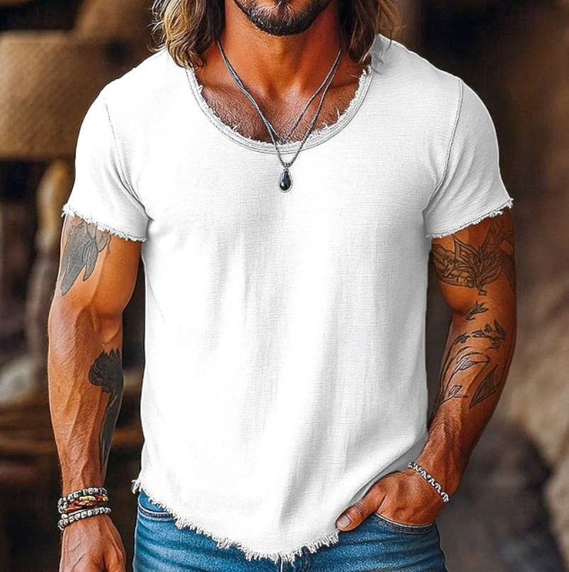 Grayson | Playera Cuello Redondo Relajada