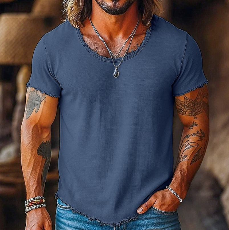 Grayson | Playera Cuello Redondo Relajada