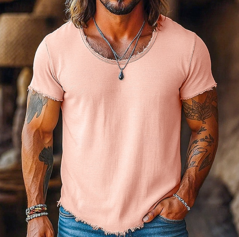 Grayson | Playera Cuello Redondo Relajada