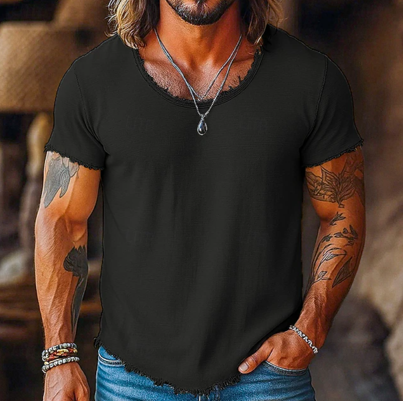 Grayson | Playera Cuello Redondo Relajada