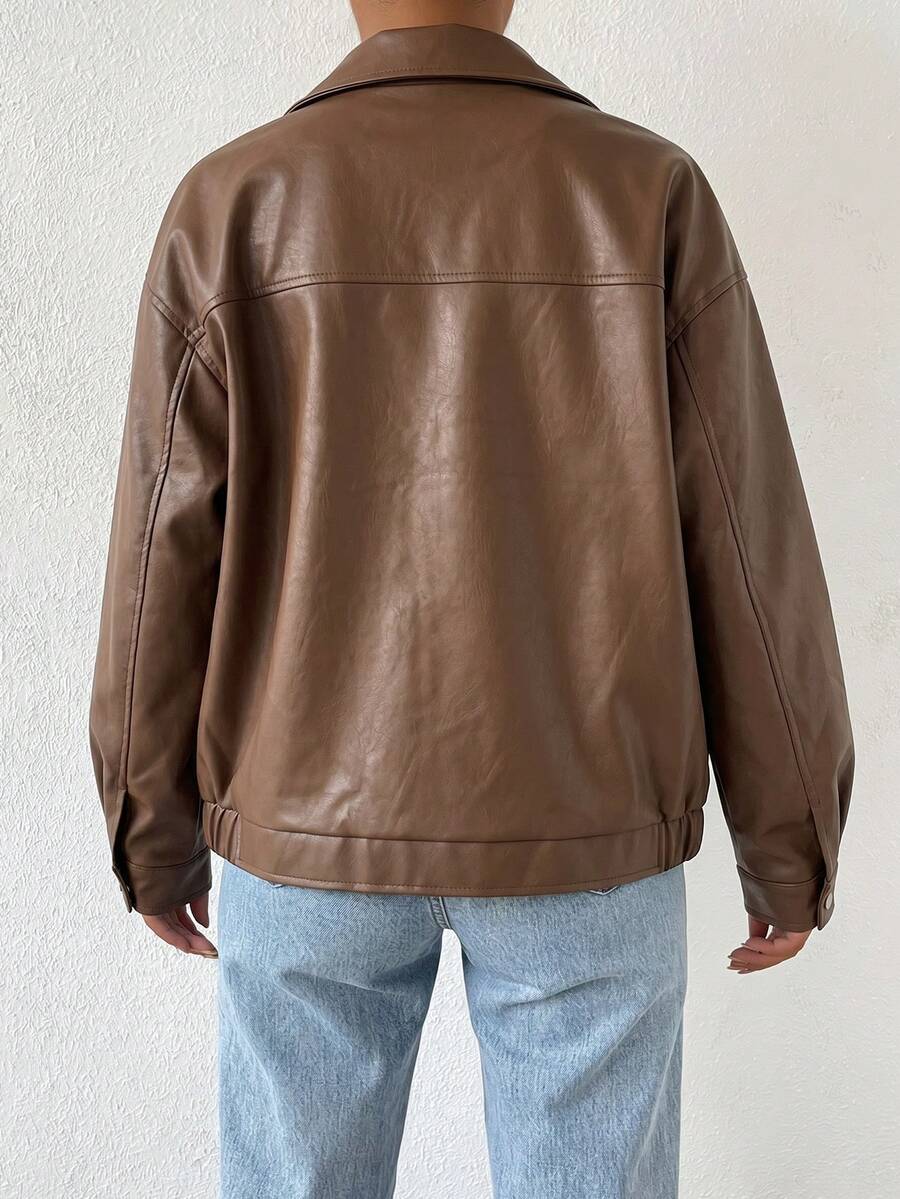 Guadalupe | Chaqueta Oversize Hombros Caídos con Cuello