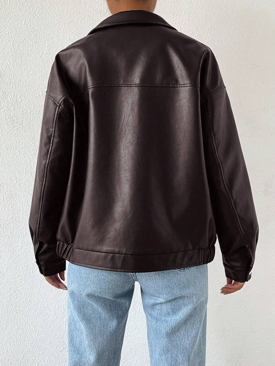 Guadalupe | Chaqueta Oversize Hombros Caídos con Cuello