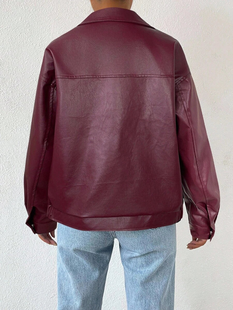 Guadalupe | Chaqueta Oversize Hombros Caídos con Cuello