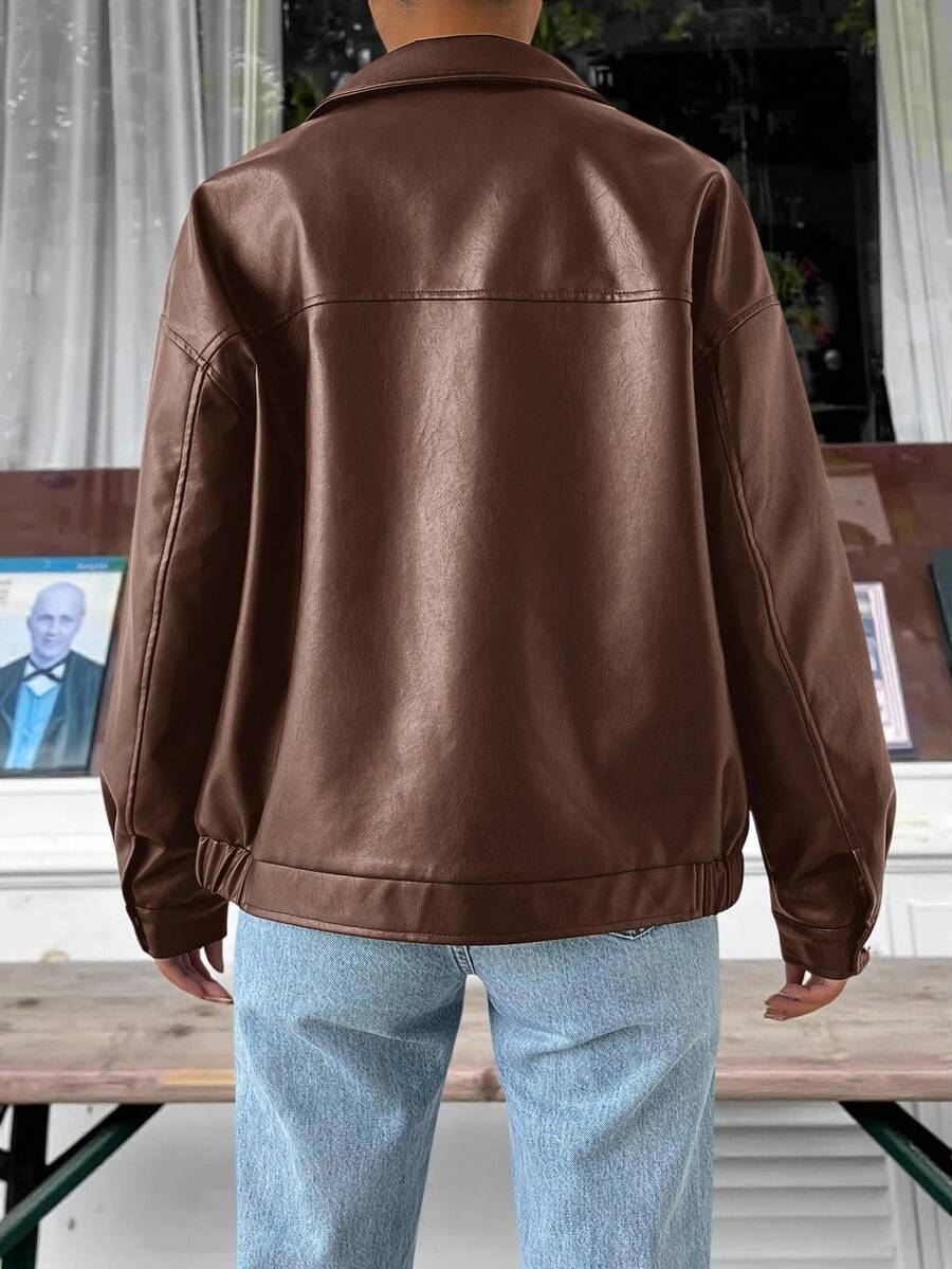 Guadalupe | Chaqueta Oversize Hombros Caídos con Cuello