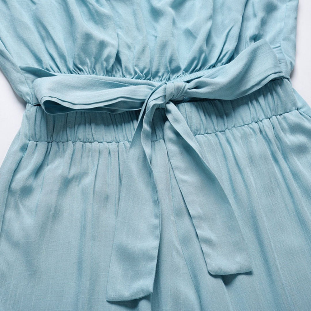 Itzel | Jumpsuit Palabra de Honor de Pierna Ancha