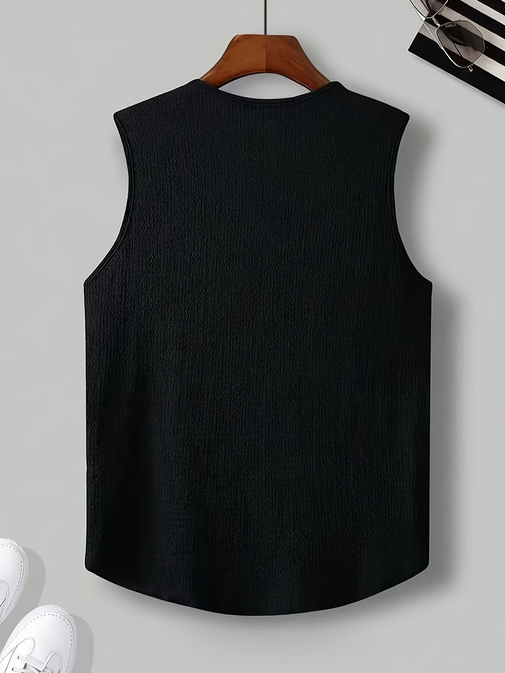 Joaquín | Playera sin Mangas de Corte Relajado