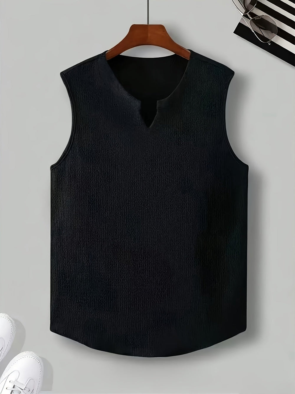 Joaquín | Playera sin Mangas de Corte Relajado