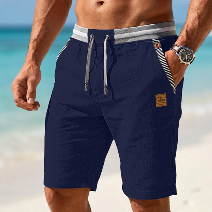 Joaquín | Short Casual de Verano con Detalle Calado
