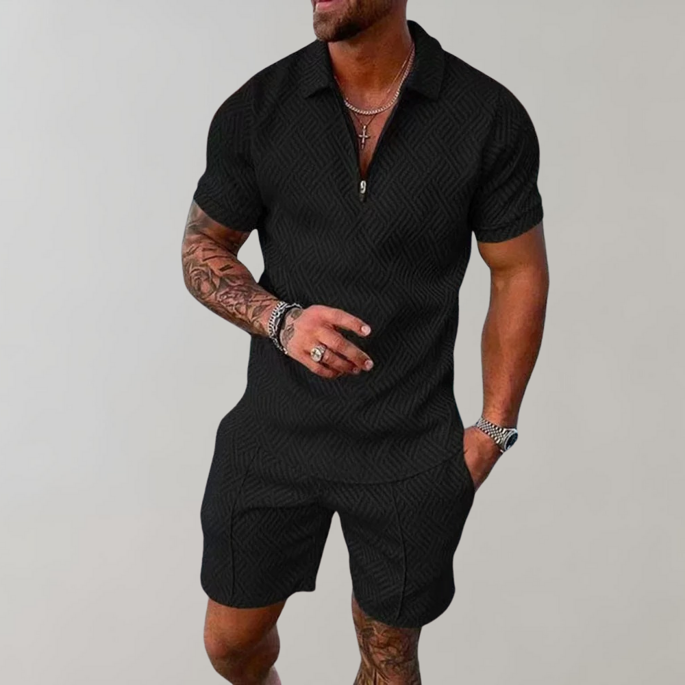 Leonardo | Conjunto de Playera Polo y Short