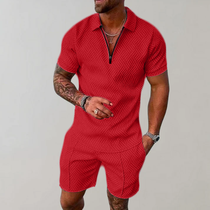 Leonardo | Conjunto de Playera Polo y Short