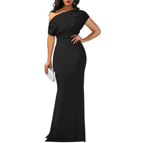 Lucía | Vestido de Noche de Hombros Descubiertos