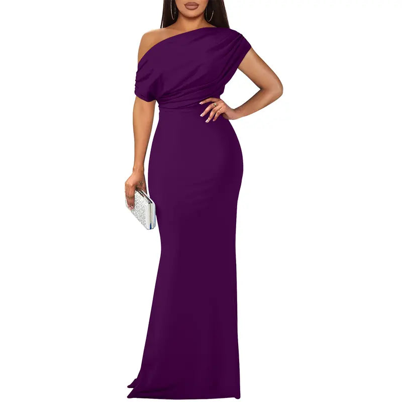 Lucía | Vestido de Noche de Hombros Descubiertos
