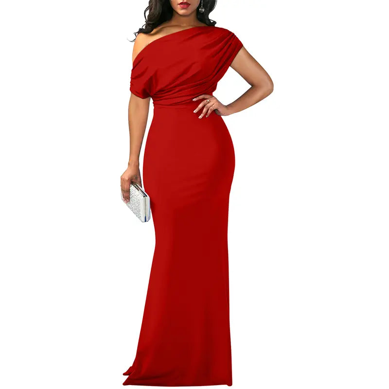 Lucía | Vestido de Noche de Hombros Descubiertos