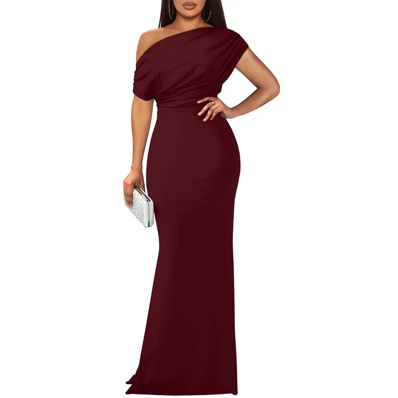 Lucía | Vestido de Noche de Hombros Descubiertos