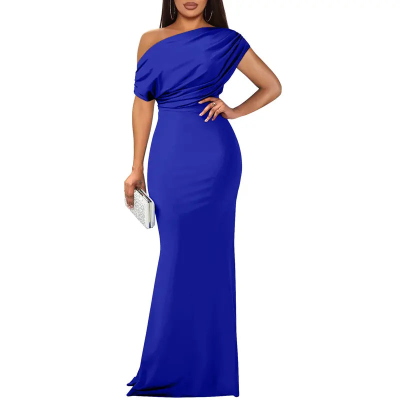 Lucía | Vestido de Noche de Hombros Descubiertos