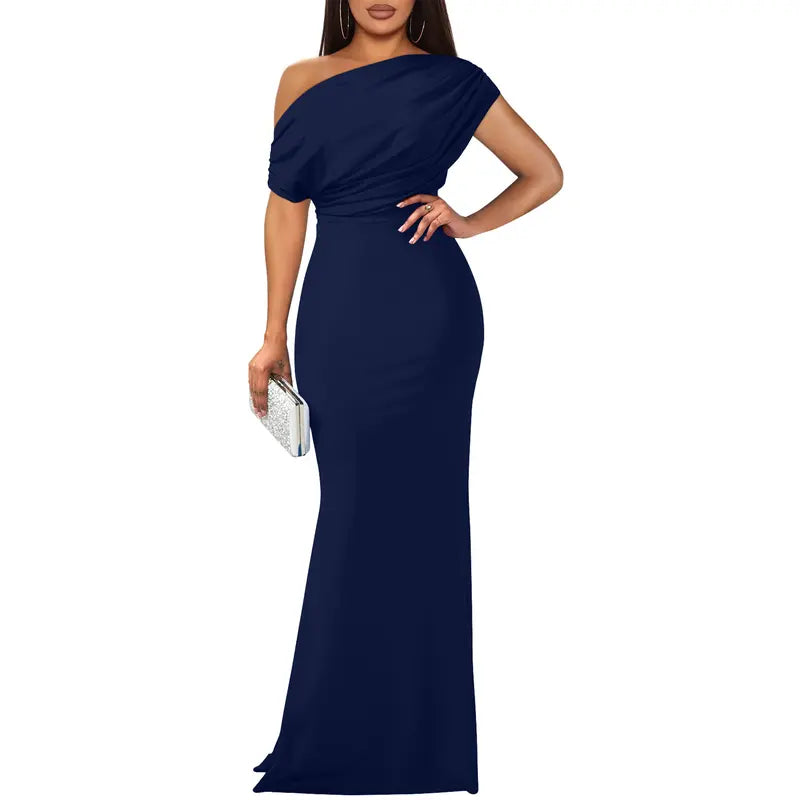 Lucía | Vestido de Noche de Hombros Descubiertos