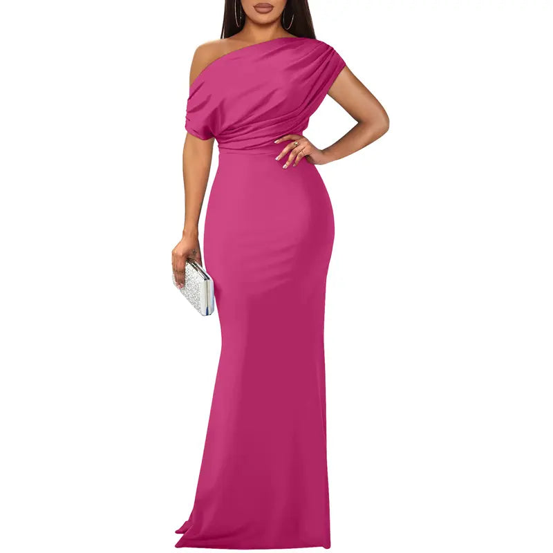 Lucía | Vestido de Noche de Hombros Descubiertos