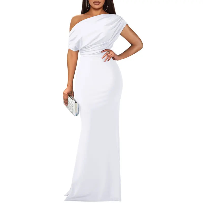 Lucía | Vestido de Noche de Hombros Descubiertos