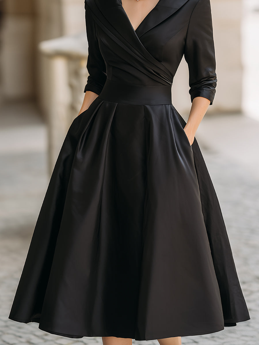 Lucía | Vestido de Noche Elegante Escote en V