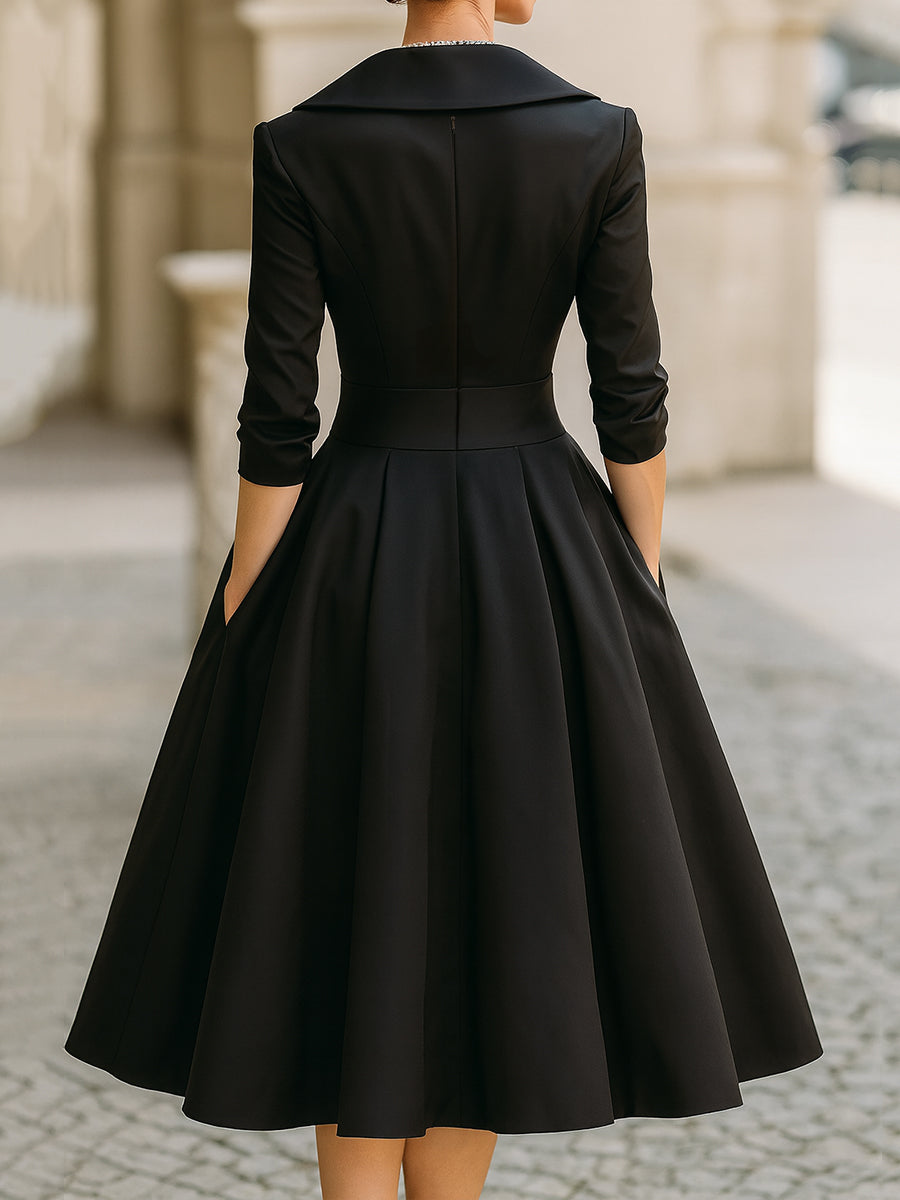 Lucía | Vestido de Noche Elegante Escote en V