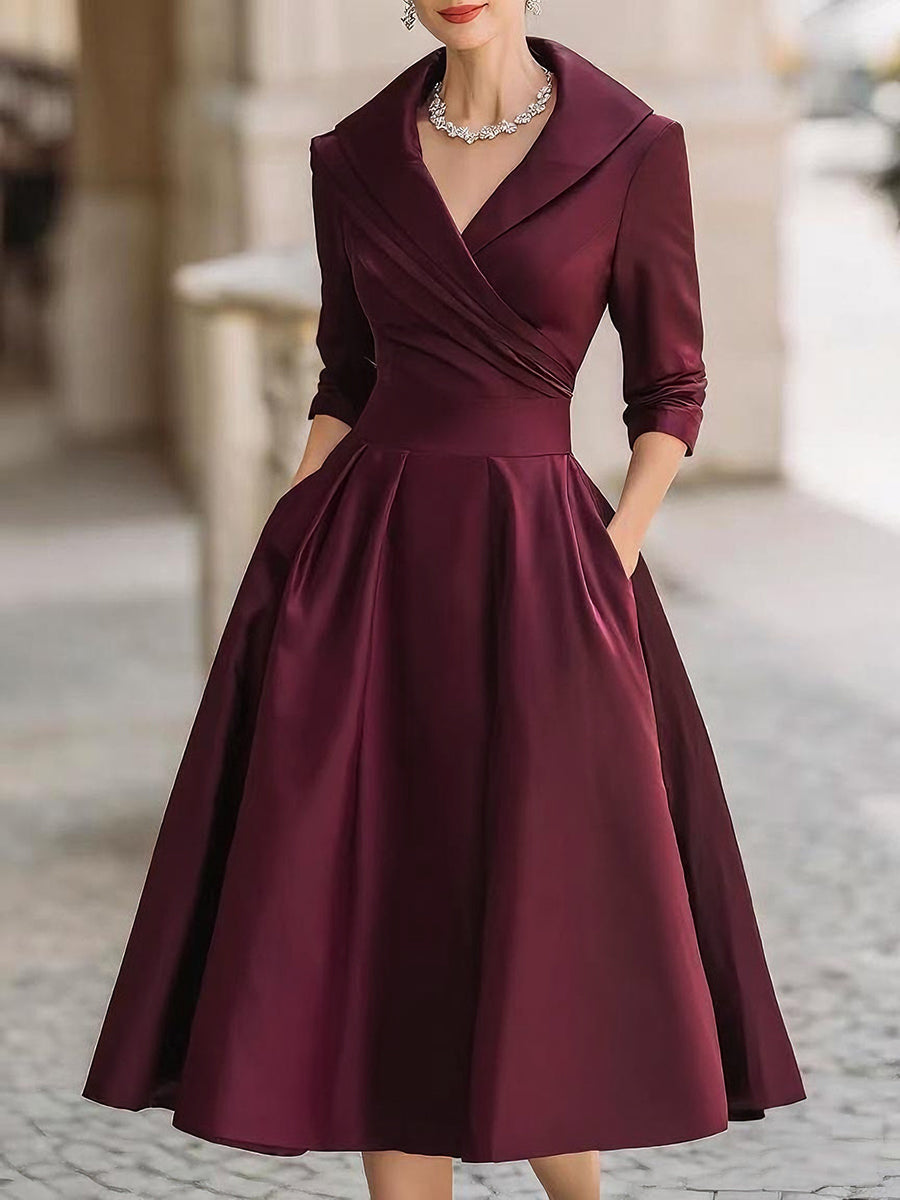Lucía | Vestido de Noche Elegante Escote en V