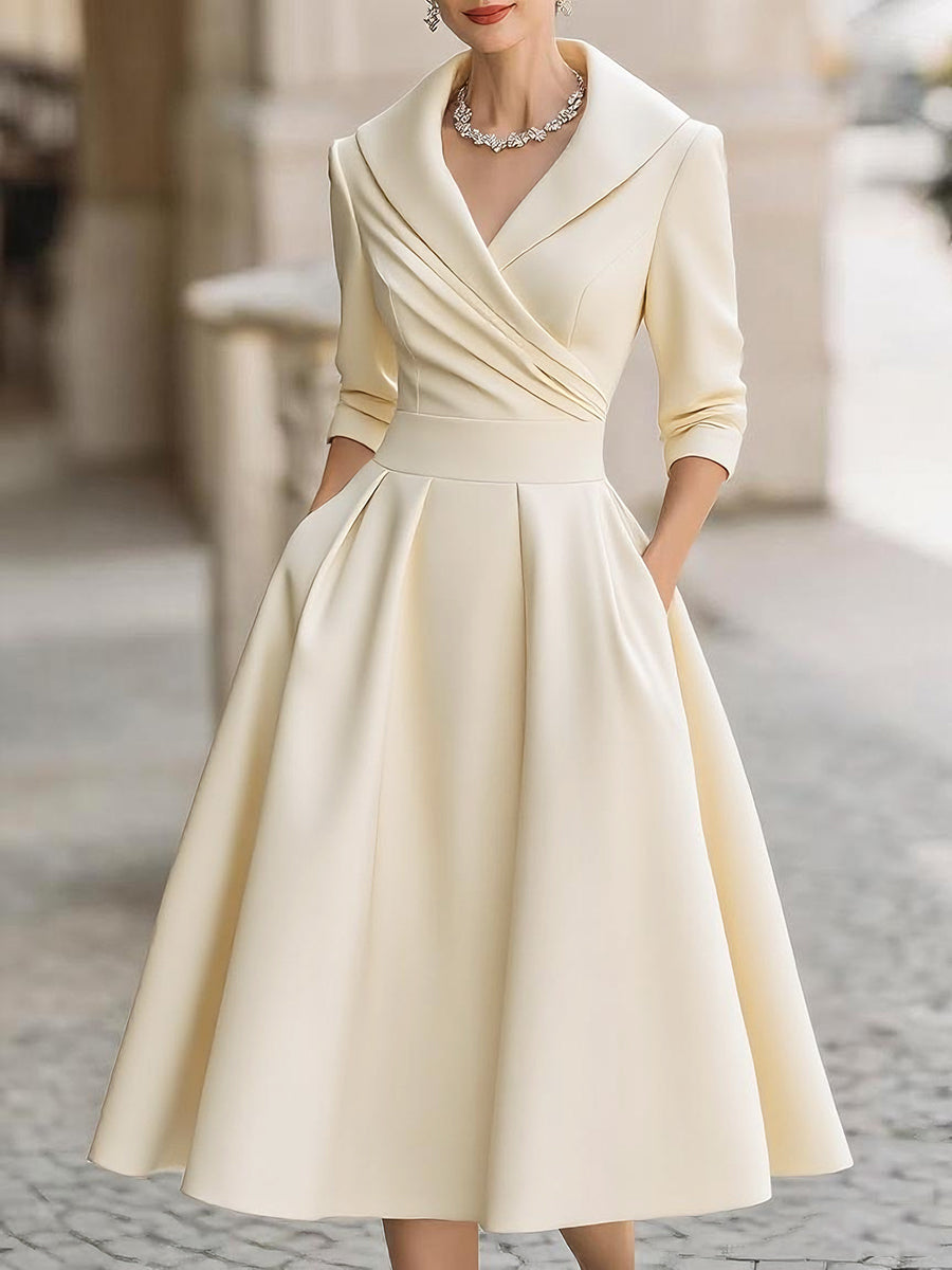 Lucía | Vestido de Noche Elegante Escote en V