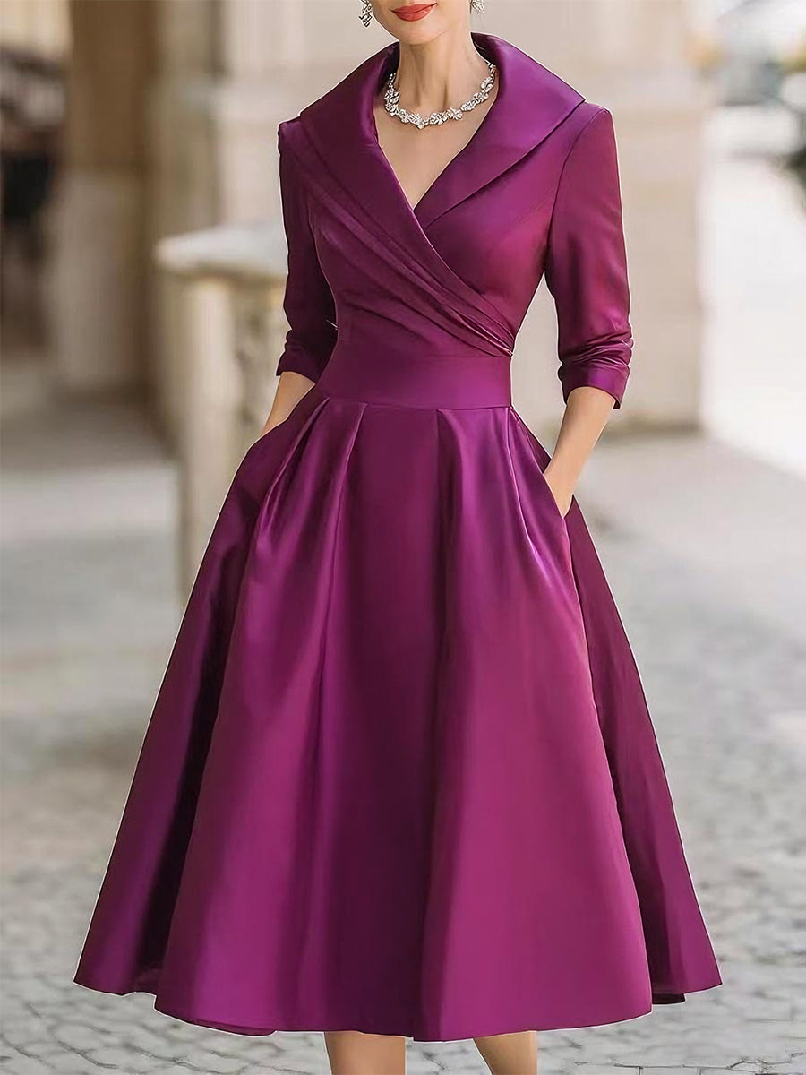 Lucía | Vestido de Noche Elegante Escote en V
