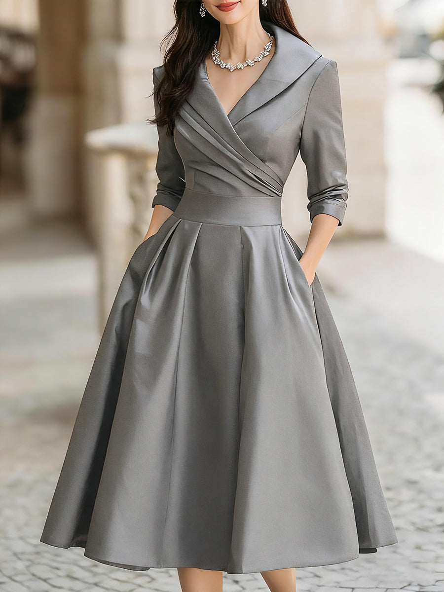 Lucía | Vestido de Noche Elegante Escote en V
