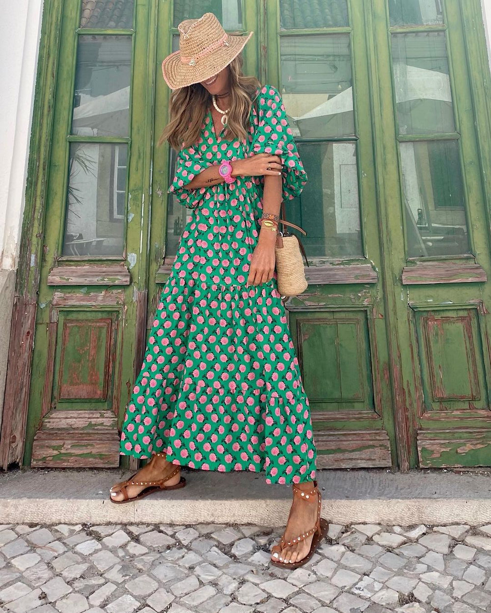 Lucía | Vestido Largo de Inspiración Boho