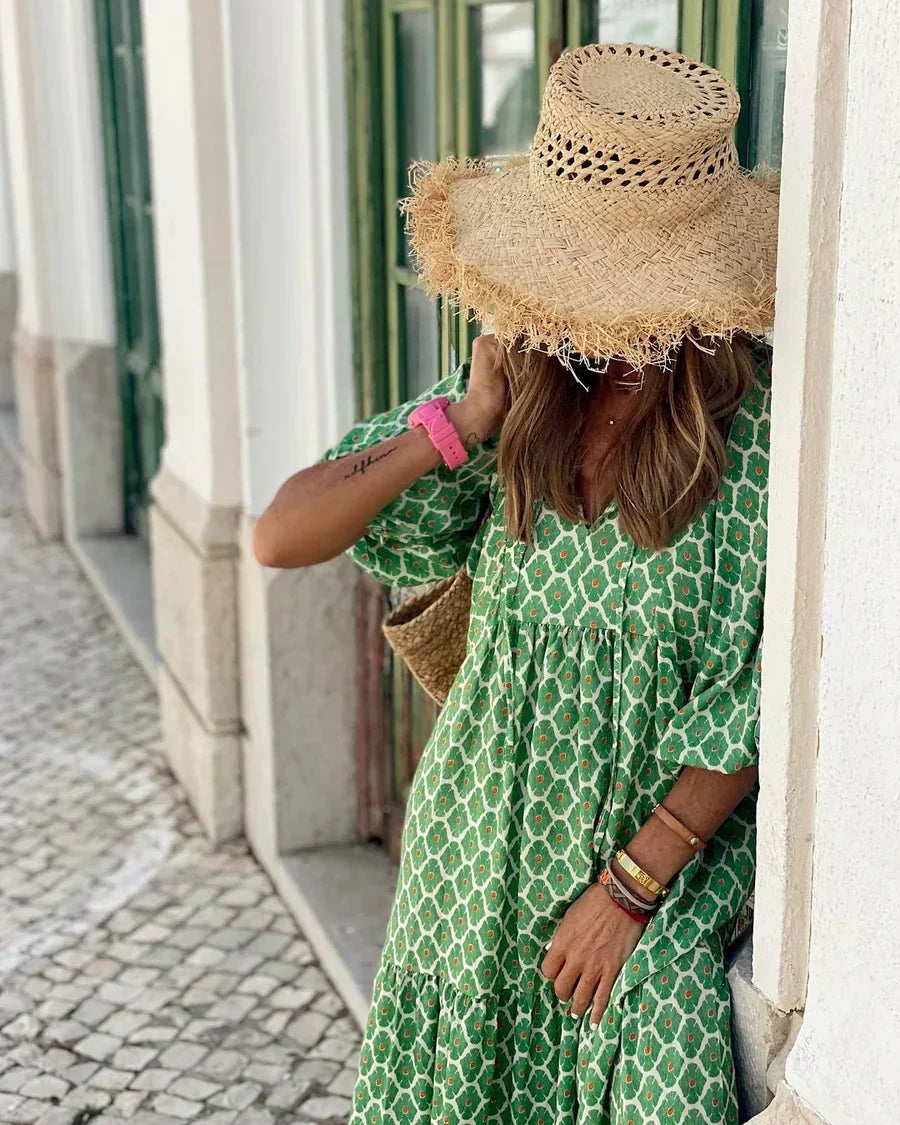 Lucía | Vestido Largo de Inspiración Boho