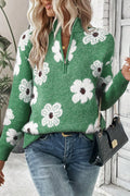 Mariana | Cárdigan Tejido con Estampado Floral