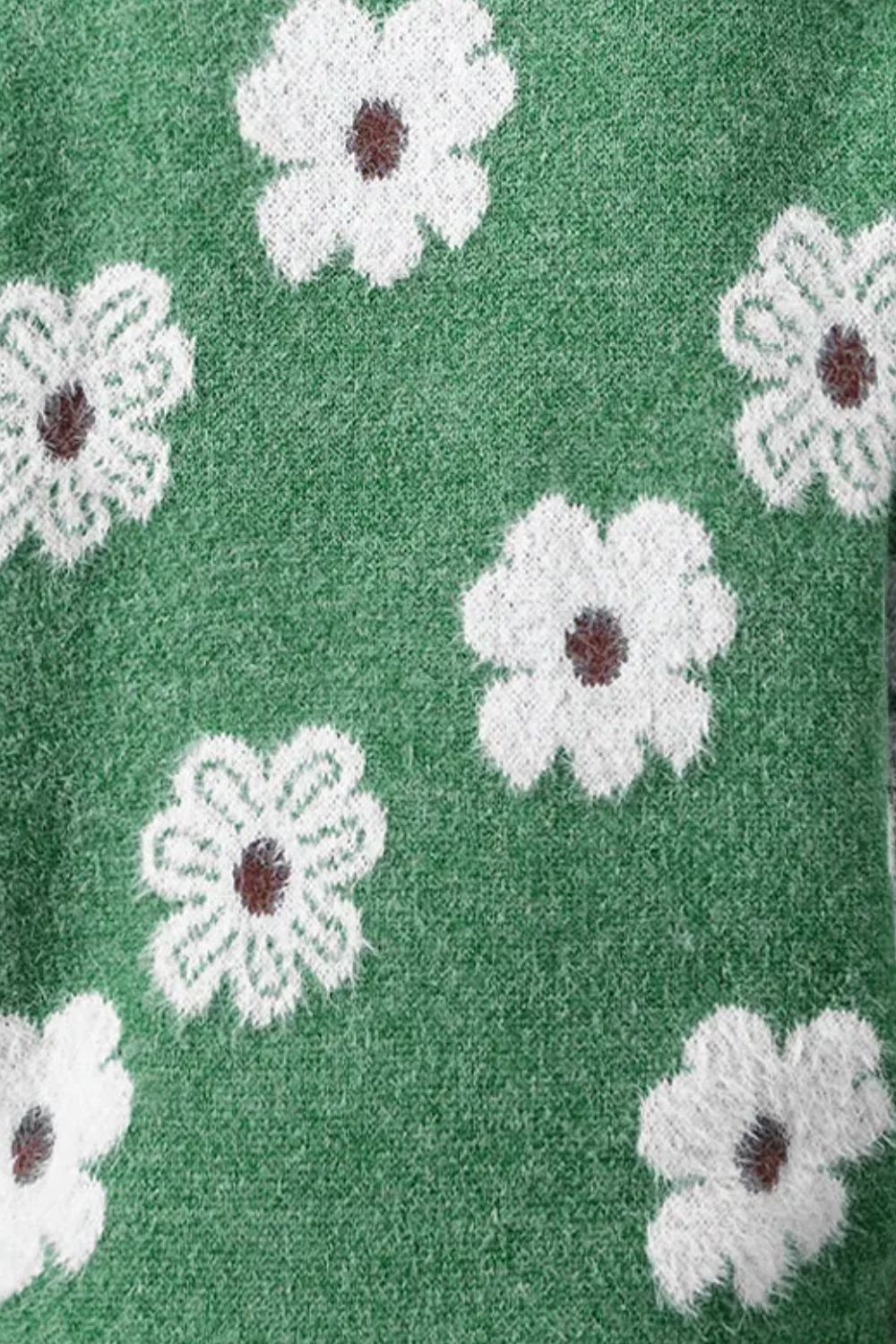 Mariana | Cárdigan Tejido con Estampado Floral