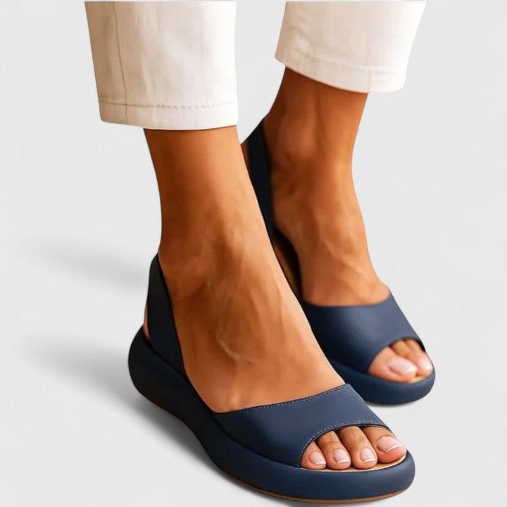 Marisol | Sandalias Plataforma Punta Abierta