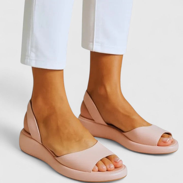 Marisol | Sandalias Plataforma Punta Abierta