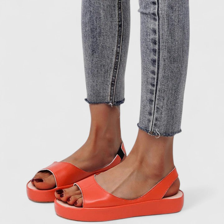Marisol | Sandalias Plataforma Punta Abierta