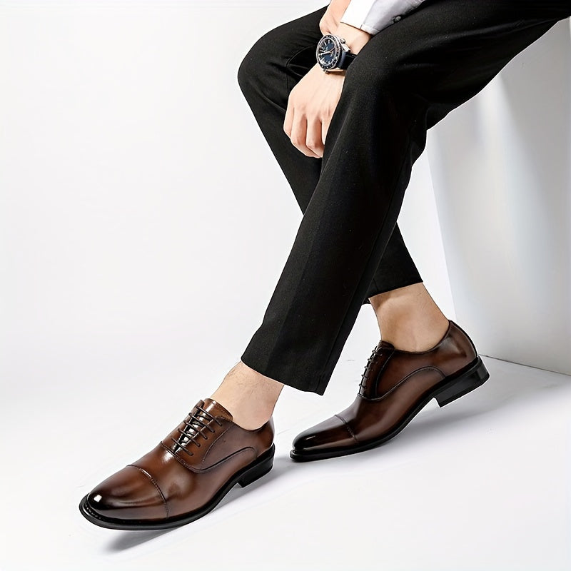 Maximiliano | Zapatos Oxford Clásicos Punta Cerrada