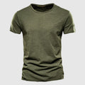 Nicolás | Playera de Cuello Redondo de Algodón