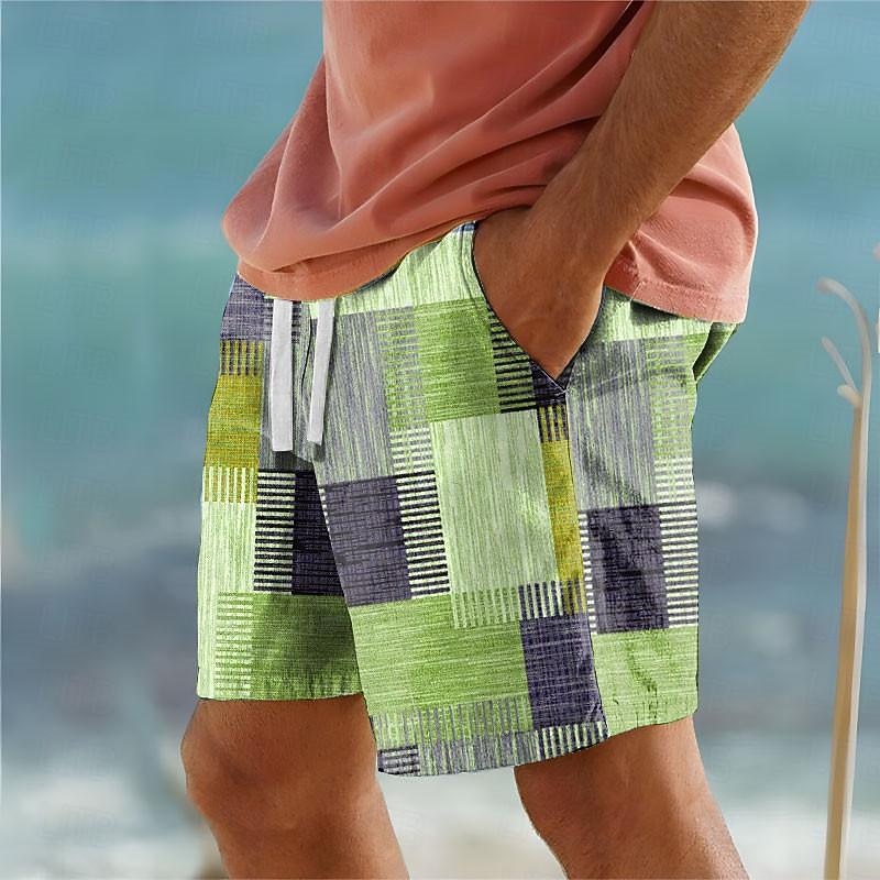 Nicolás | Shorts de Baño Vacacionales Patchwork